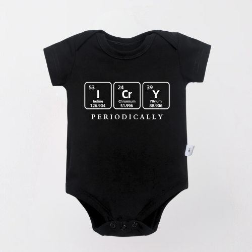 Trendy Periodic Table Bodysuit For Newborn