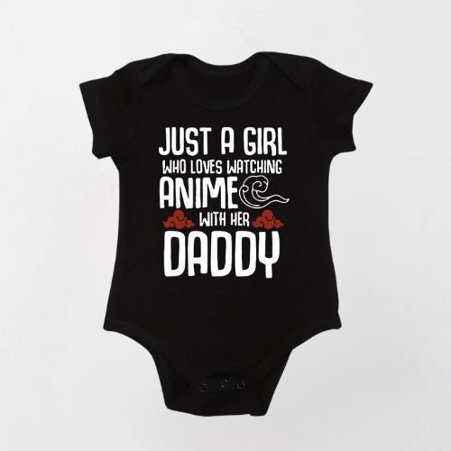 Adorable Anime-Inspired Cotton Bodysuit for Newborn