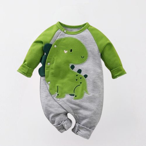 Adorable 3D Dinosaur Baby Romper for Ultimate Comfort