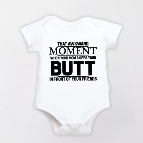 Adorable Cotton Bodysuit For Newborn - That Awkward Moment