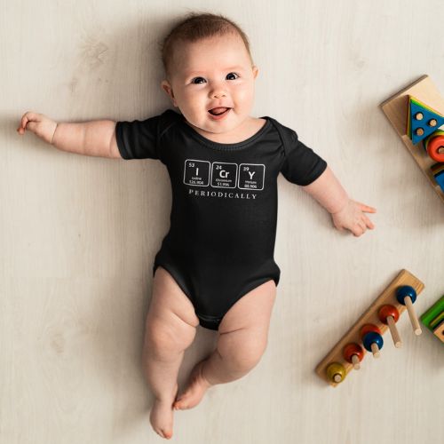 Trendy Periodic Table Bodysuit For Newborn