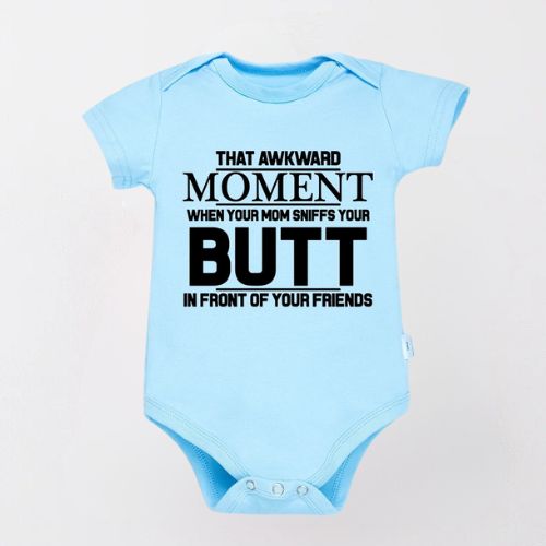 Adorable Cotton Bodysuit For Newborn - That Awkward Moment