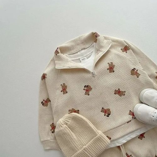 Cozy Cotton Baby Outfit Set - Long Sleeve & Pants