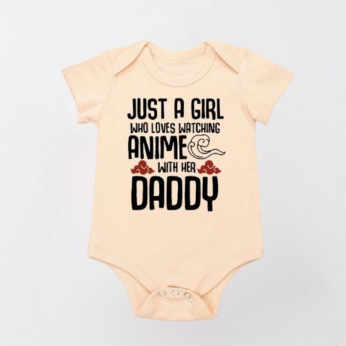 Adorable Anime-Inspired Cotton Bodysuit for Newborn