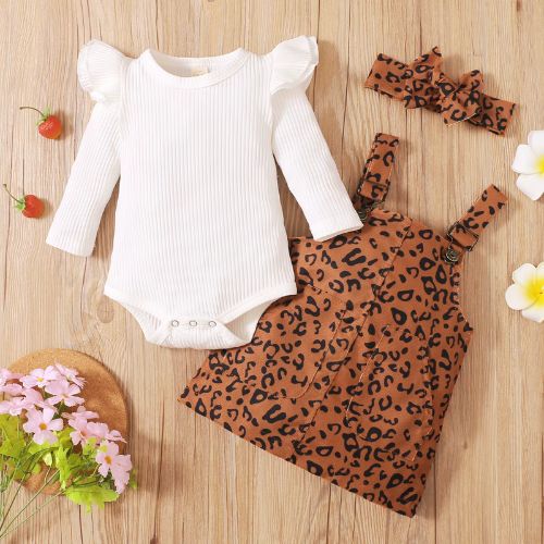 Chic Autumn Baby Girl 3-Piece Clothing Set