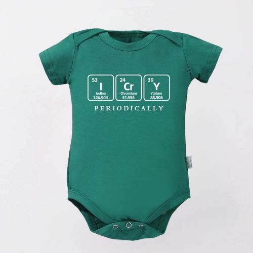 Trendy Periodic Table Bodysuit For Newborn