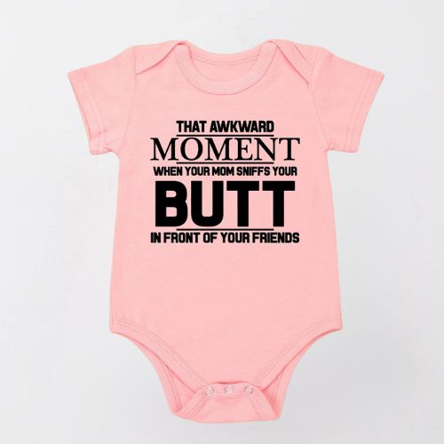 Adorable Cotton Bodysuit For Newborn - That Awkward Moment