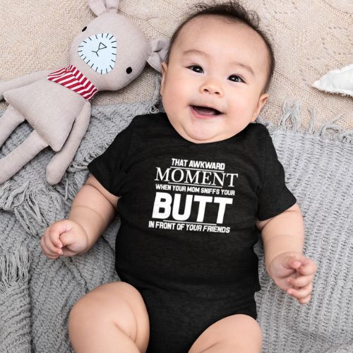 Adorable Cotton Bodysuit For Newborn - That Awkward Moment