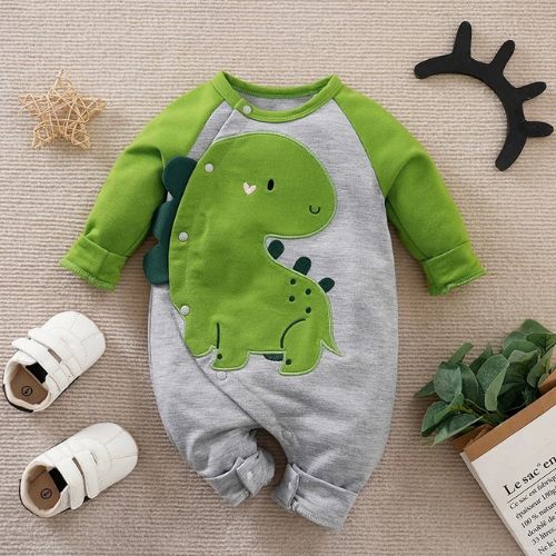 Adorable 3D Dinosaur Baby Romper for Ultimate Comfort