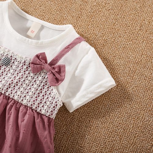 Charming Summer Baby Dress with Bow Straps