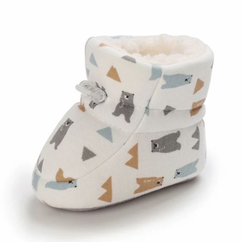 Adorable Winter Cartoon Baby Boots - Soft, Warm, Anti-Slip 