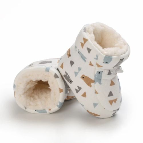 Adorable Winter Cartoon Baby Boots - Soft, Warm, Anti-Slip 