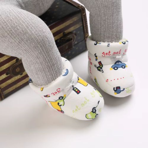 Adorable Winter Cartoon Baby Boots - Soft, Warm, Anti-Slip - Car